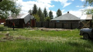 moving cabin east